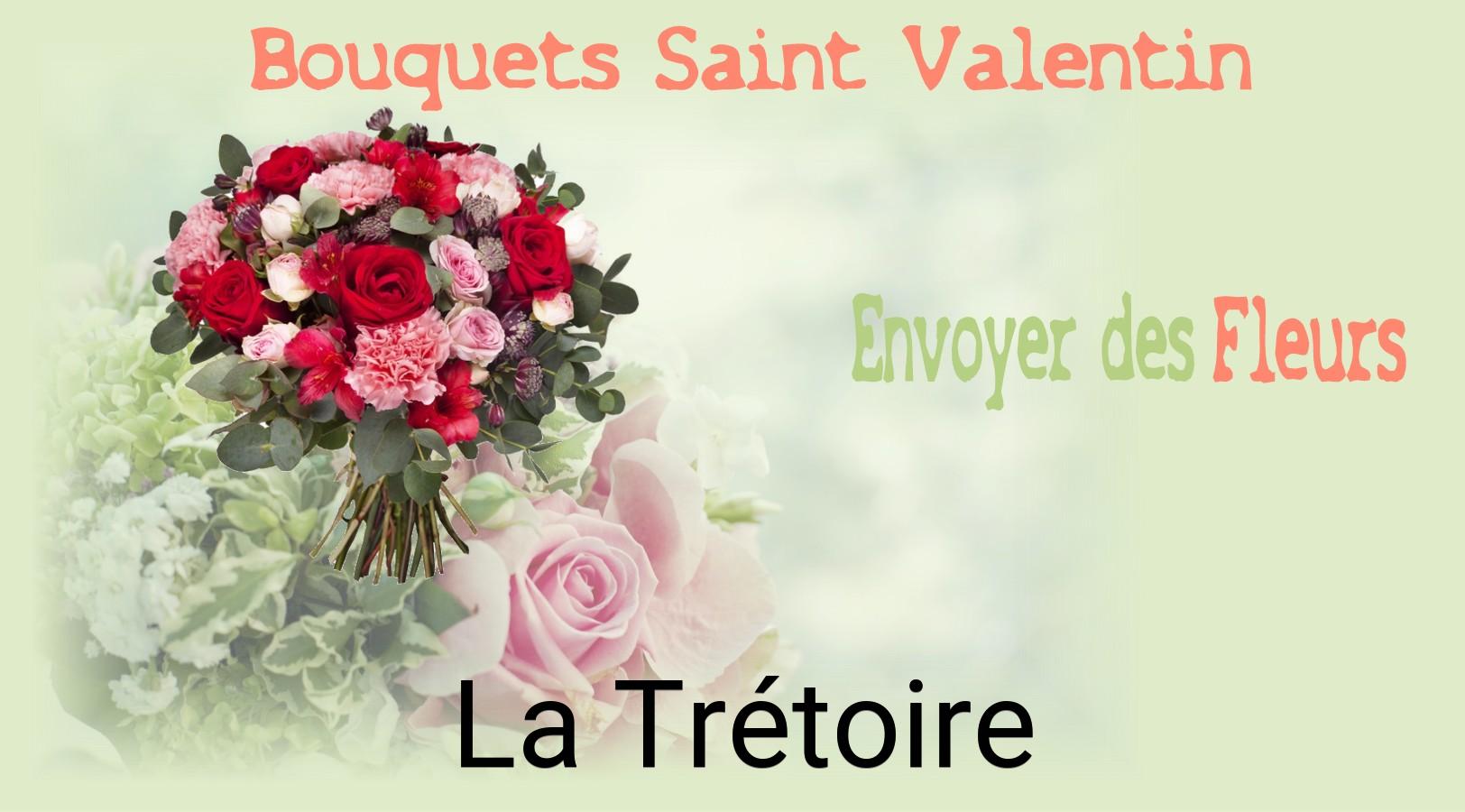 Roses de Saint-Valentin livrées à La Trétoire